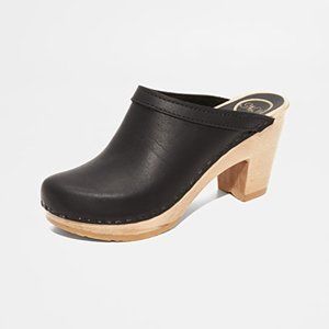 No. 6 Old School High Heel Clogs Size EU 40